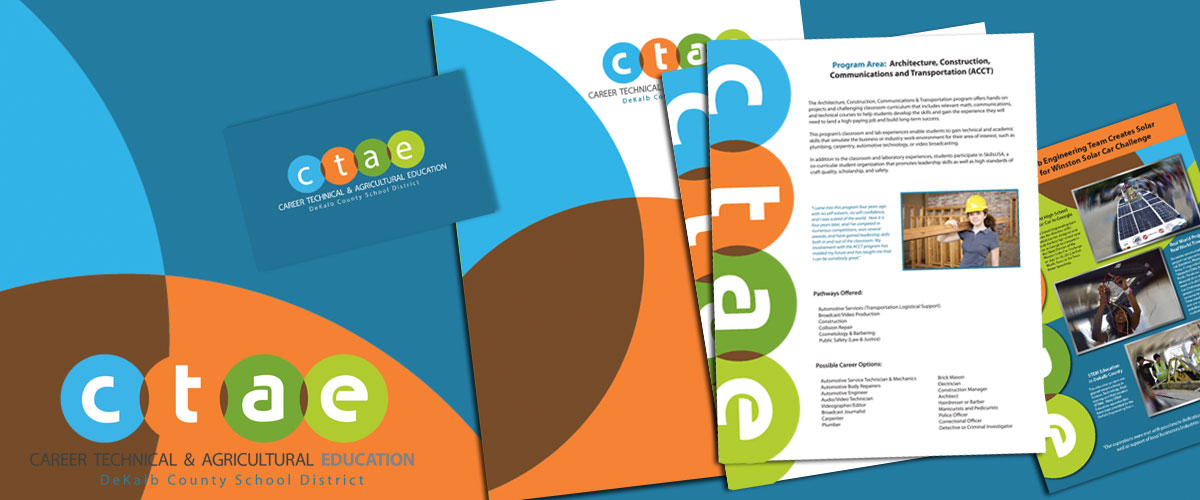 CTAE Posters and Presentation Folders by 11 Fingers Design
